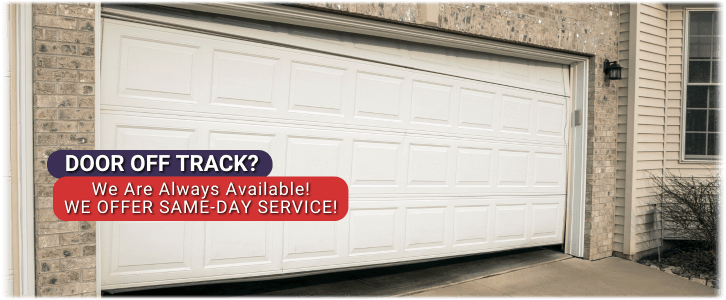 Garage Door Off Track In Location